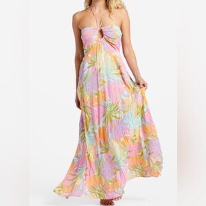 Billabong Pastel Floral Maxi Dress